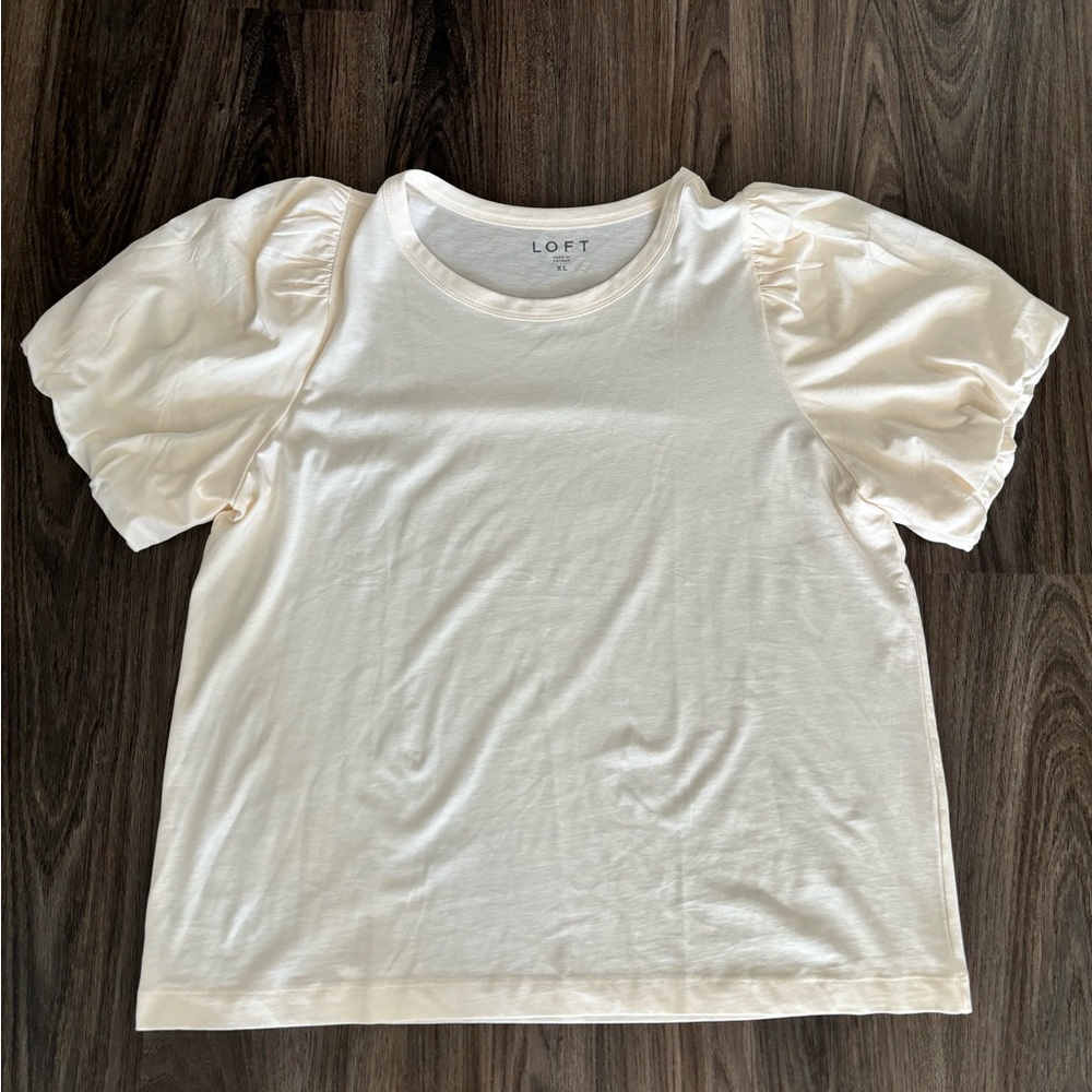 Cream Loft Top